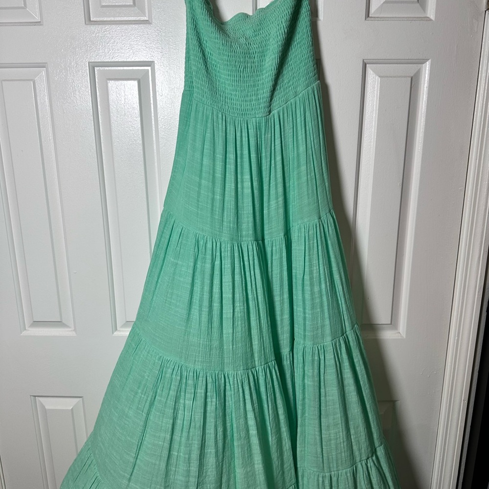 Fashion Nova Jade Green Maxi Dress